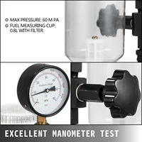 SucceBuy Diesel Fuel Injector Nozzles Tester with Dual Scale Gauge 6000PSI Engine Fuel Tester Repair Tool for Car Tractor Truck - Image 3