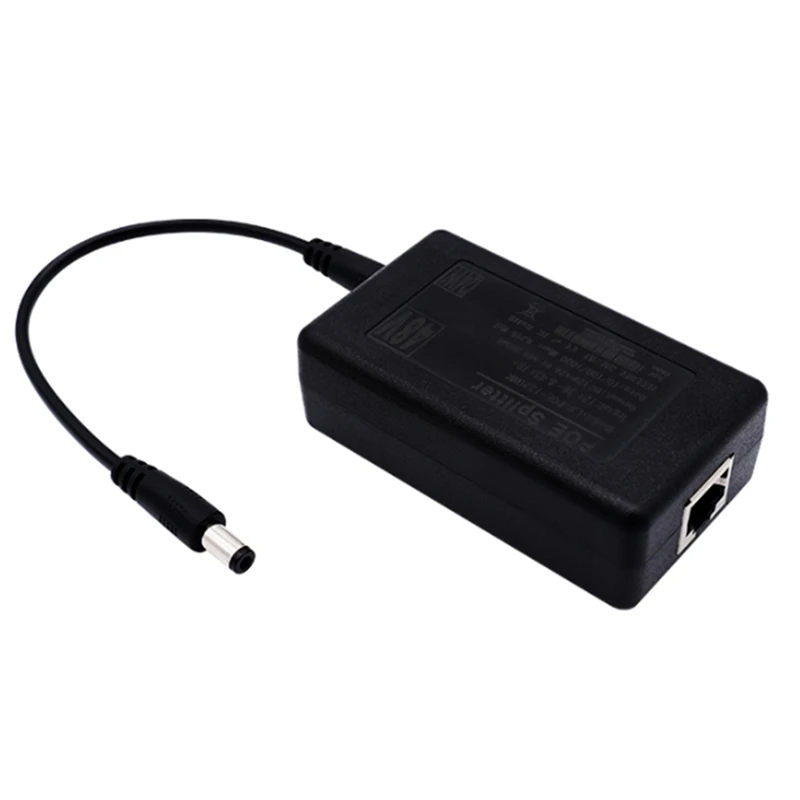 Gigabit POE 분배기 48V 12V 출력(IEEE 802.3af/AtJAS 포함)