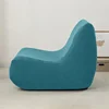 Stretch Armless Floor Sofa Covers Polar Fleece Single Sofa Protector Slipcover for Fireside Chair Adult Bean Bag Chairs Covers 5