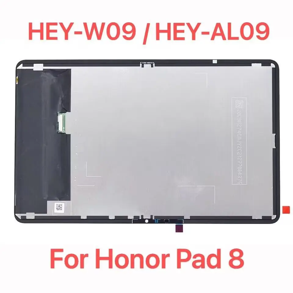 

12" Original For Honor Pad 8 HEY-W09 HEY-AL09 Tablet 8 LCD Touch Screen Digitizer NEW Assembly
