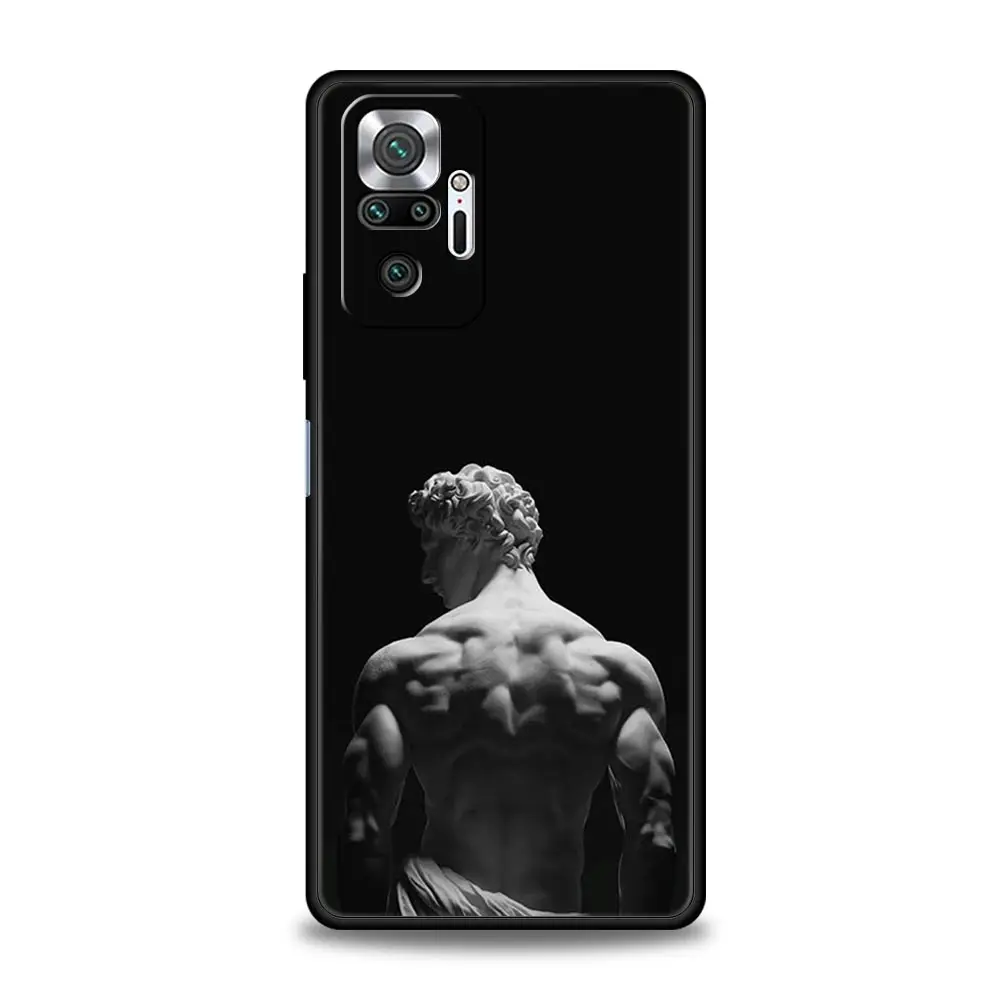 Ancient Greek Sculpture Design Soft TPU Phone Case