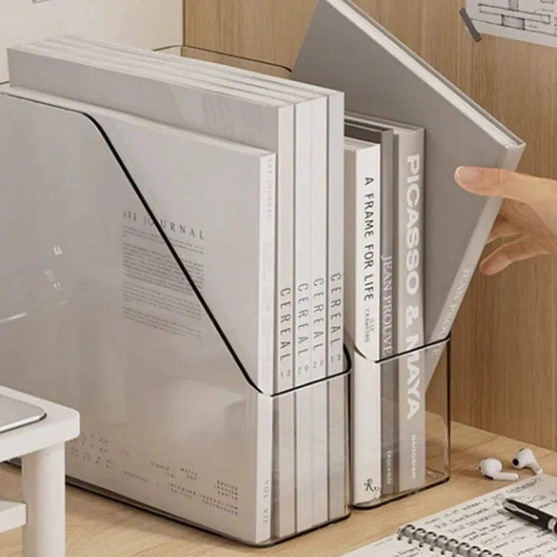 Print Shelf Magazine Racks Or Organizers Bookshelf Furniture Folding Space Savers Small Book Shelves Office Decorative Rack Desk