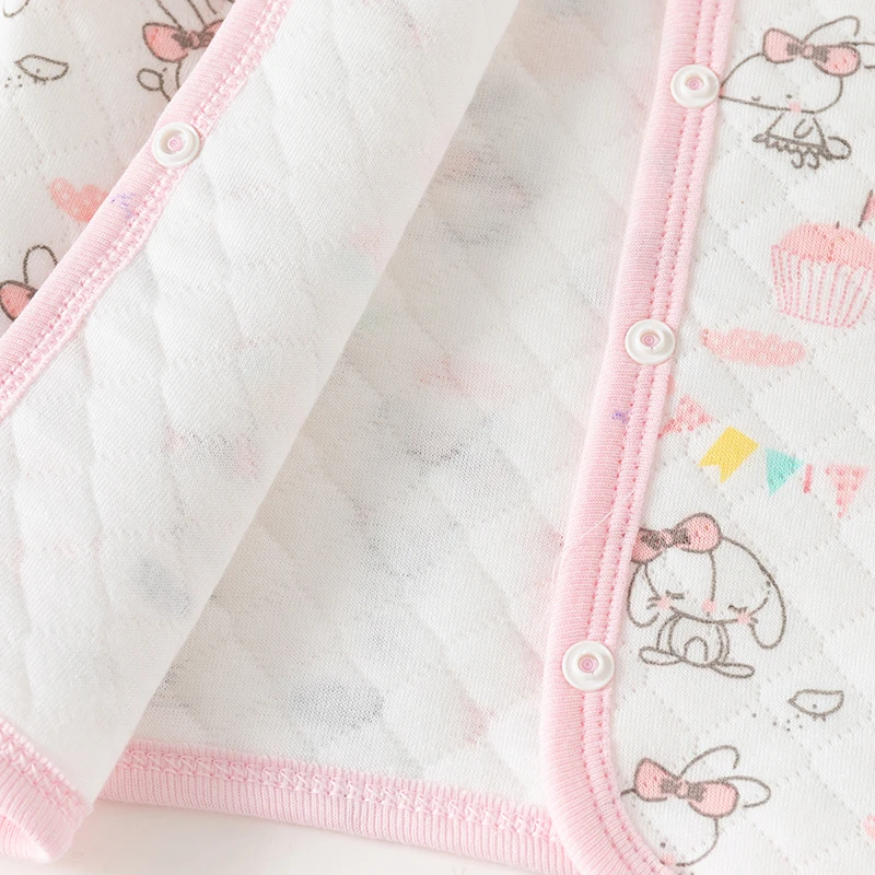Baby Vest Autumn and Winter Quilted Baby Vest Pure Cotton Warm Newborn Clothes for Boys and Girls