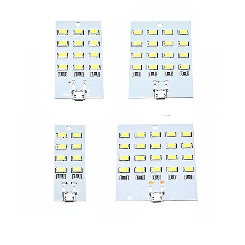 

High Quality 5730 Smd 5V 430mA~470mA White Mirco Usb 5730 LED Lighting Panel USB Mobile Light Emergency Light Night Light