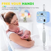 Contrôleur électrique de berceau de balançoire pour bébé, pilote à bascule, berceau à ressort pour bébé RC, moteur de hamac pour bébé, 9 niveaux de synchronisation de vitesse réglable 1