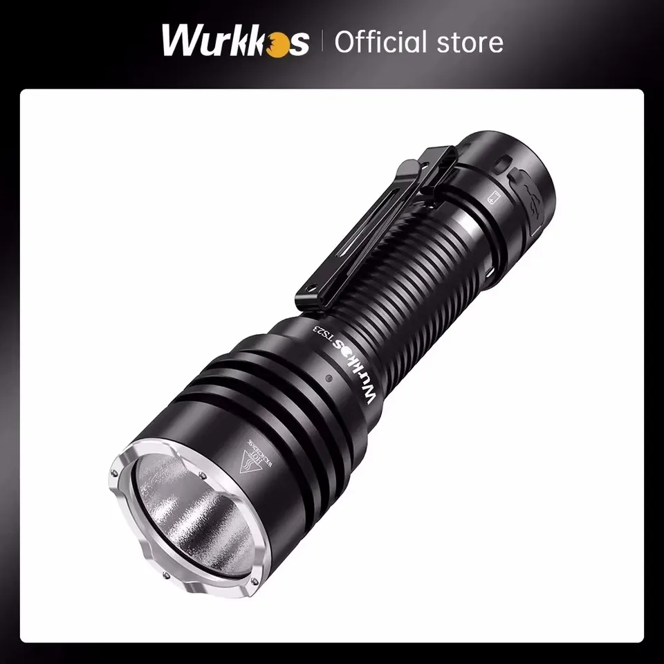 Wurkkos TS23 Tactical Flashlight 5000 Lumen Waterproof