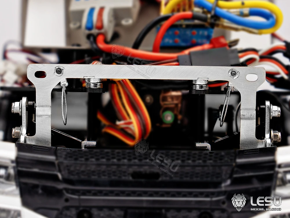 Loseblatt-Halterung 1/14 Metall-LKW-Modell für Tamiya Traktor 770S Kabinenzubehör G-6271 – Detail 5