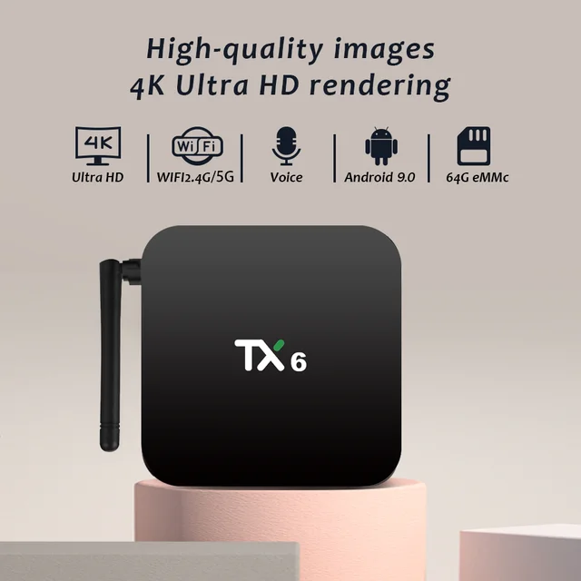 Tanix TX6 TV Box Android 9.0 Allwinner H616 2G16G TVBOX 4GB 32GB 64GB 2.4G 5G Wifi 4K HDR Media Player Set Top Box PK H96 MAX - AliExpress