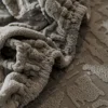 Geometric Lines Jacquard Stretchy Polar Fleece Sofa Cover for Living Room Couch Seat Slipcover Anti-Scratch Furniture Protector 4