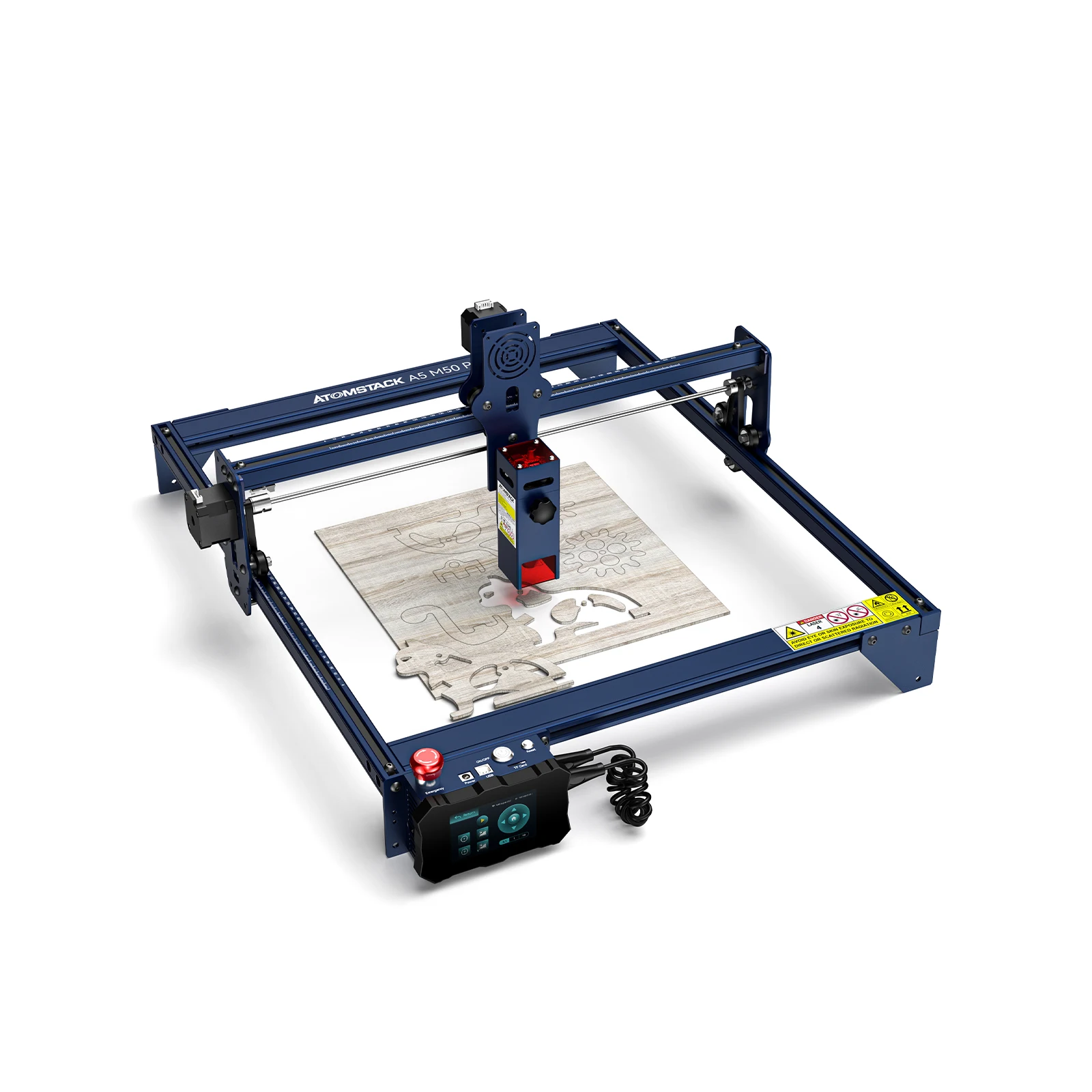 

EU Direct ATOMSTACK A5 M50 PRO Fixed Focus Engraving Machine Wood Cutting Stainless Steel Engravring Support Offline With Emerg