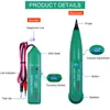 MS6812 Cable Tracker Tester Professional Line LAN Detector UTP STP Telephone Wire Tracer Breakpoint Location Diagnose Tone 5