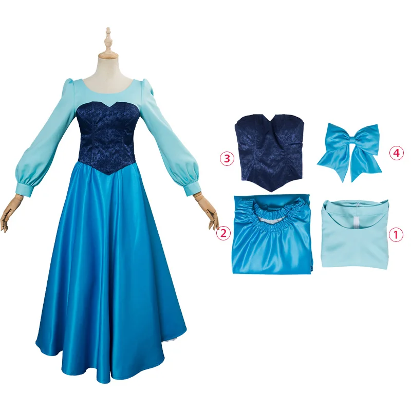 

Female Princess Cosplay Ariel Adult Costume