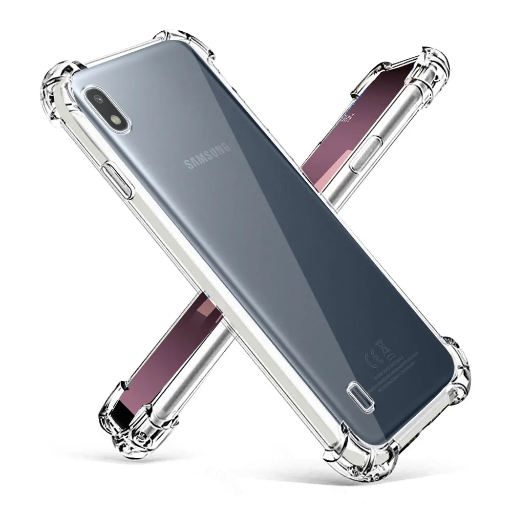 Shockproof Clear TPU Airbag Phone Case - Soft Silicone Transparent Cover