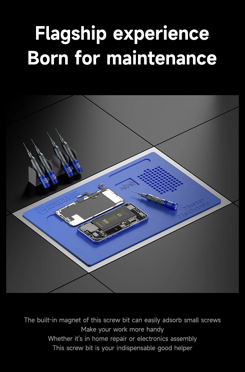 Mechanic 3D Precision Screwdriver Set Electric Screwdriver Set Phone Repair Kit For IPhone Android Phone Professional Disassembly Tools