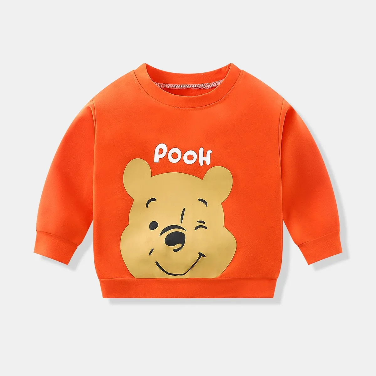 Kids Sweatshirt Disney Cartoon Hoodies Toddler Baby Unisex Long-sleeved Sweatshirts Spring