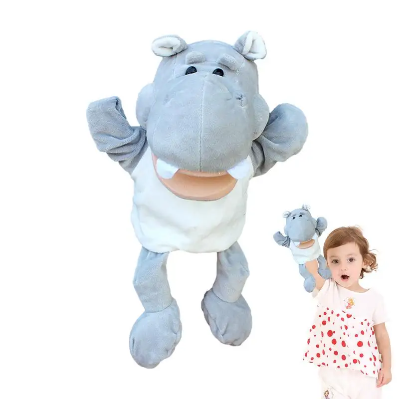 

Hand Puppets For Kids Cartoon Doll Puppets For Kid's Comfort Role Play Animal Plush Interactive Toys For Easter Valentine's Day