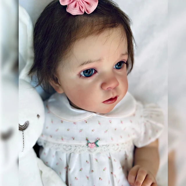 Painted Finished Reborn Baby Doll  Finished Reborn Toddler Doll - 20-22  Inch Reborn - Aliexpress