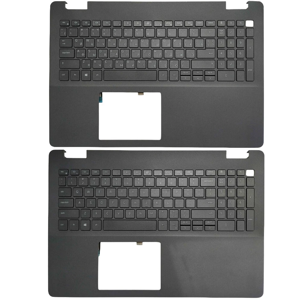 Teclado para Dell Vostro 15 3500 3501 Latim us Teclado Russo Case de Capa Superior Novo