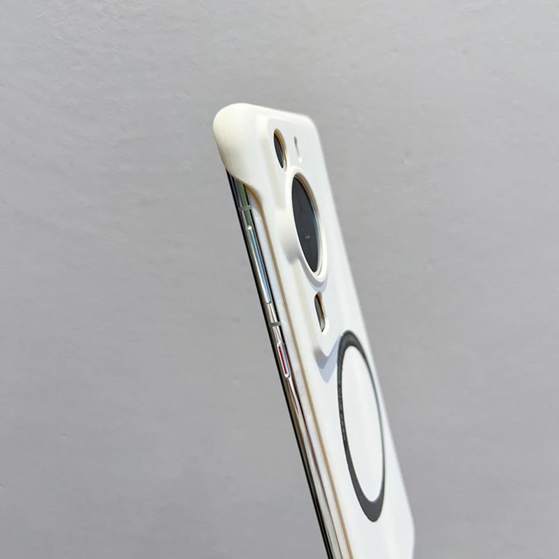 Funda magnética inalámbrica con carga inalámbrica para Huawei Mate 60, Po 50, 40, 30, 20, P60, P50, P30, ultrafina, a prueba de golpes_voghion.com