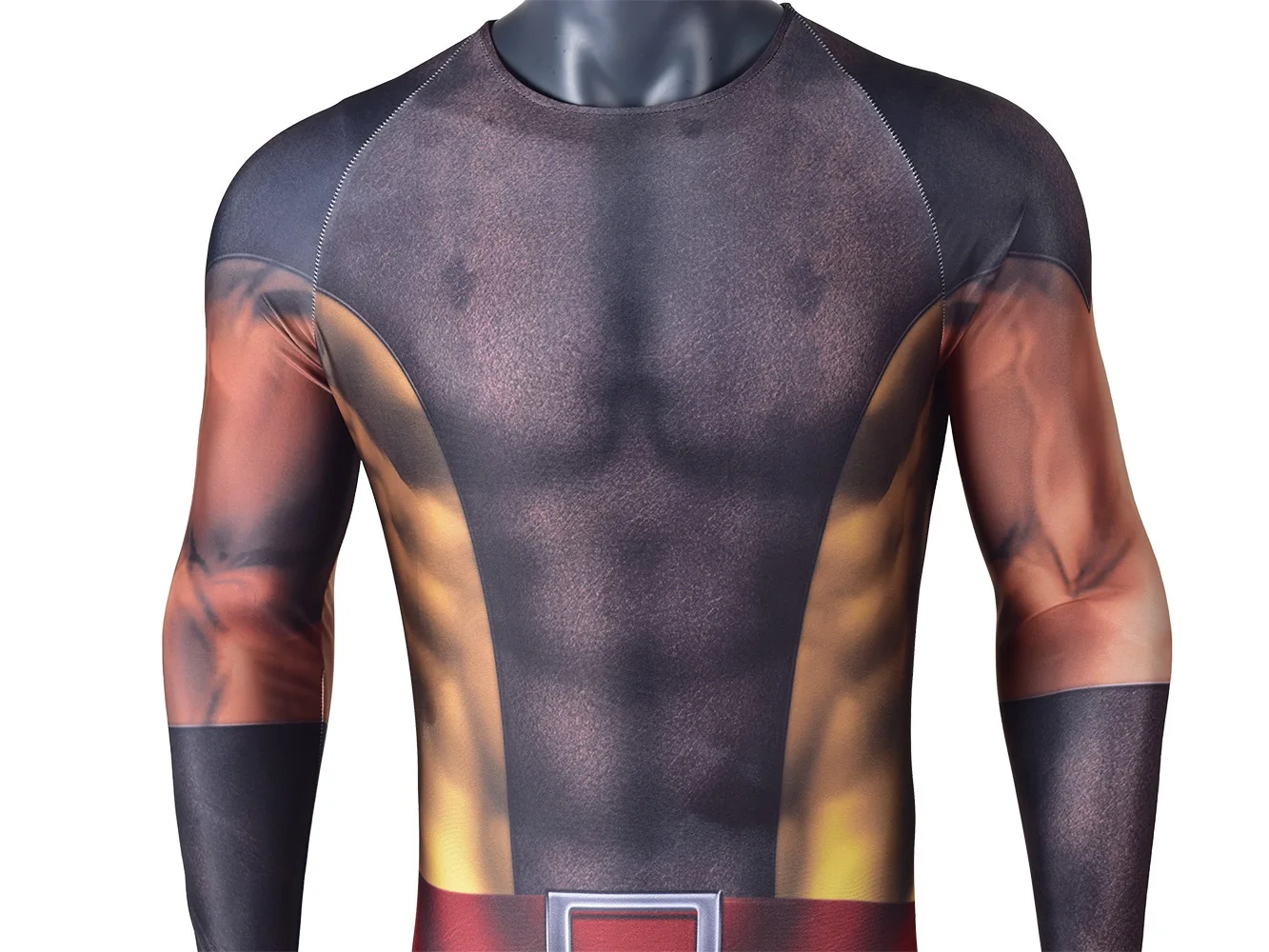 Marvel-Inspired Wolverine Spandex Bodysuit Cosplay Costume for Adults and Kids