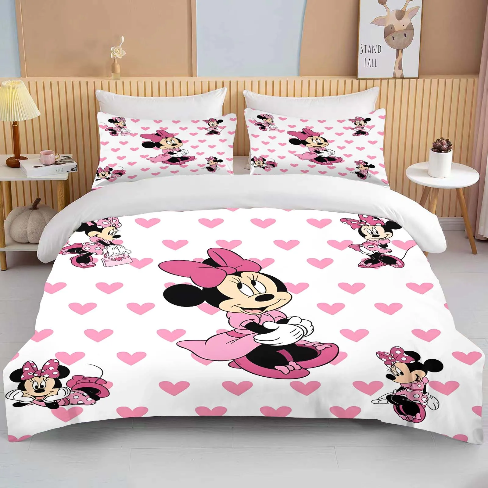 Housse de couette Minnie 220×240, parure de lit – Image 3
