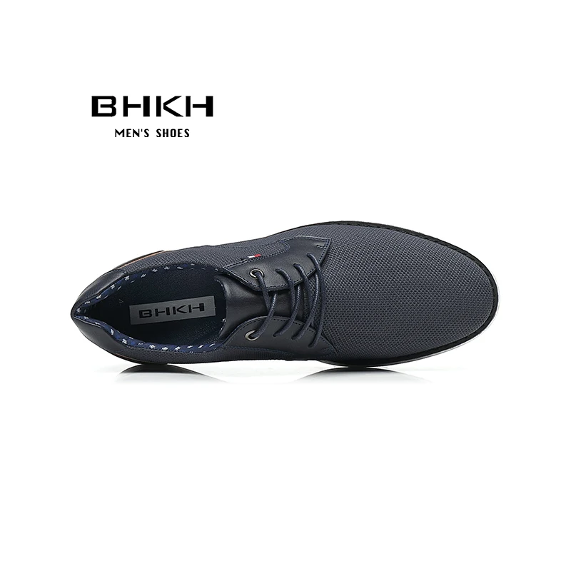 Leather Shoes Genuine Leather Dress Shoes Comfy Men Casual Smart Business Work Office Lace-up