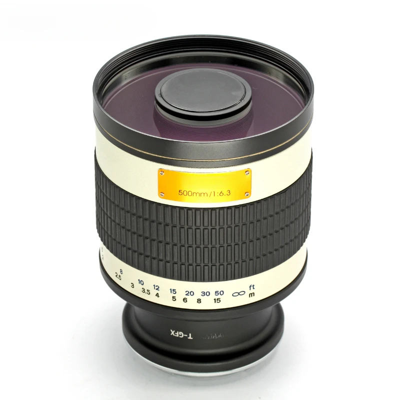 

Medium format non-inverted 500mmF6.3 folding telephoto lens GFX 50s port Hasselblad X1D port
