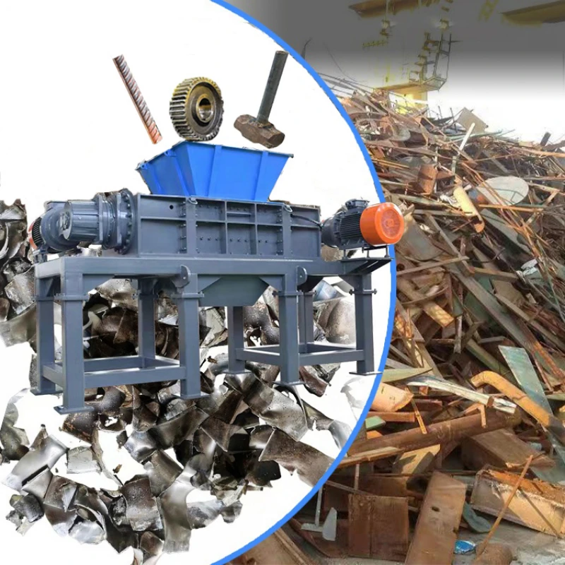 Small Mini Heavy Double Shaft Industrial Iron Aluminum Car Crushing Shredding  Machine Scrap Metal Shredder Machine - Machine Centre - AliExpress