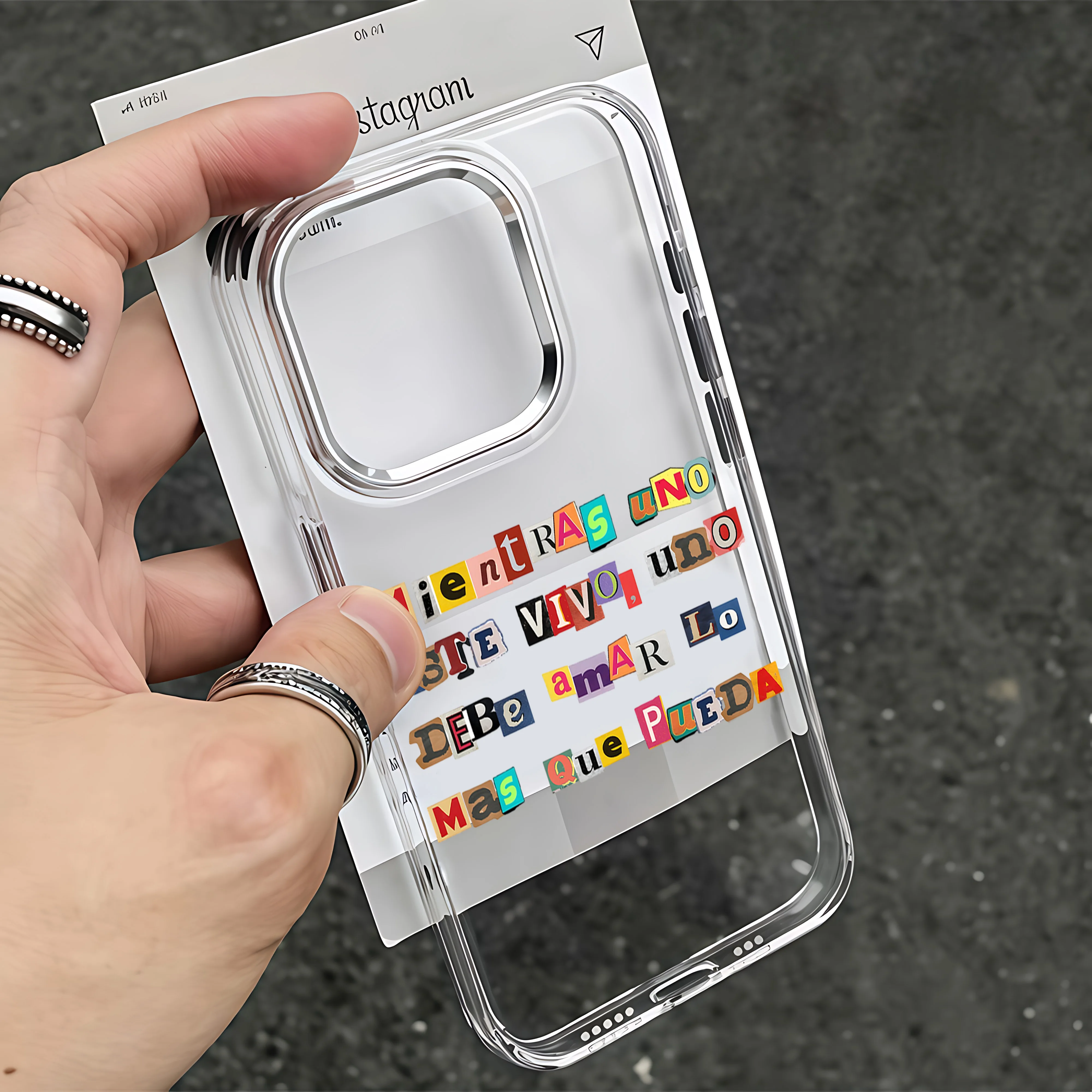 รูปสินค้า เคส iPhone ลาย B-Bad Bunny ป้องกันแรงกระแทก ใส นุ่ม สำหรับ iPhone 16/17 Pro Max และรุ่นอื่นๆ
