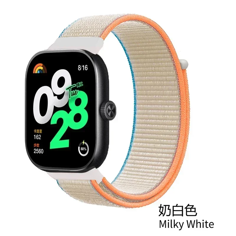 Breathable Nylon Loop Replaceable Smart Watch Strap
