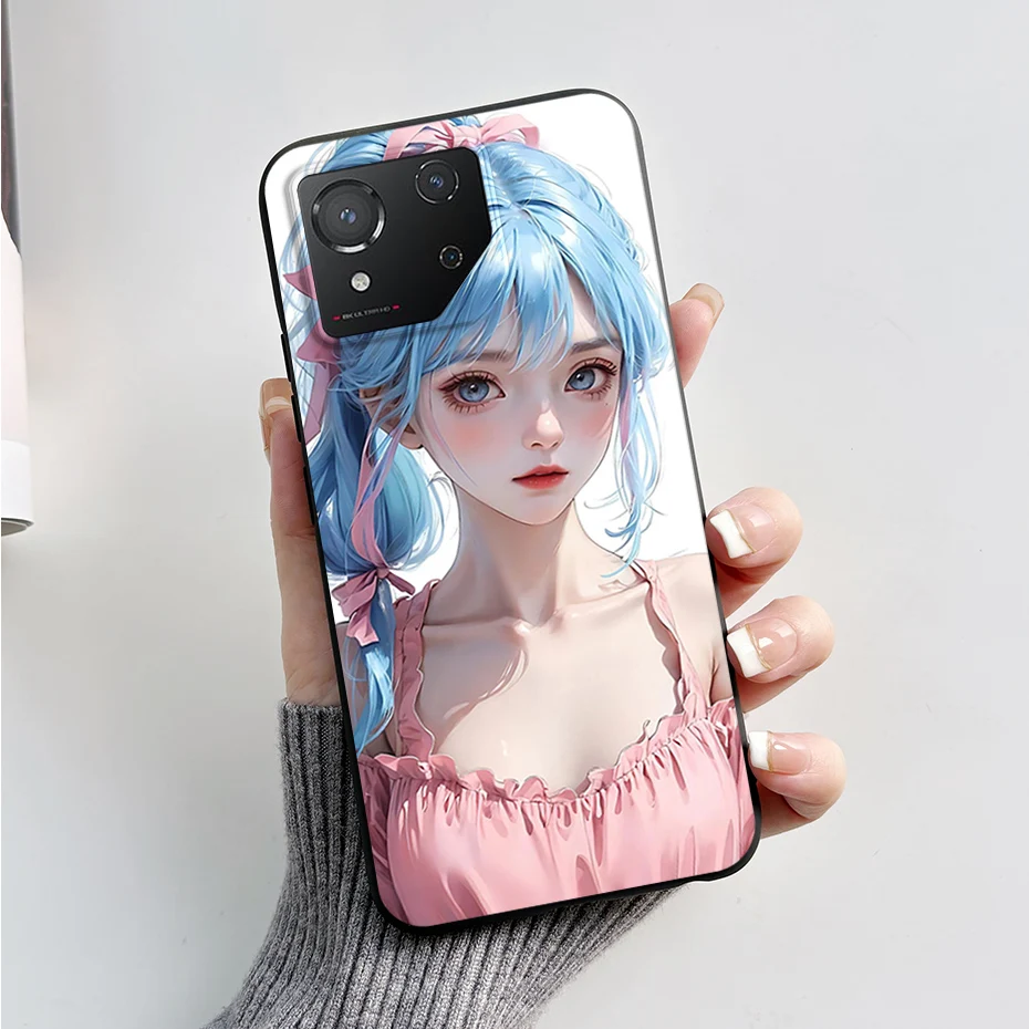 Fashion Marble Shockproof Black Silicone Soft TPU Phone Case
