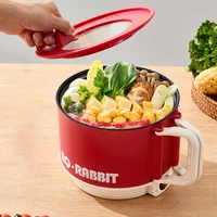 Marmite électrique multifonctionnelle, petite marmite chaude, portable, instantané, ménage de dortoir 2