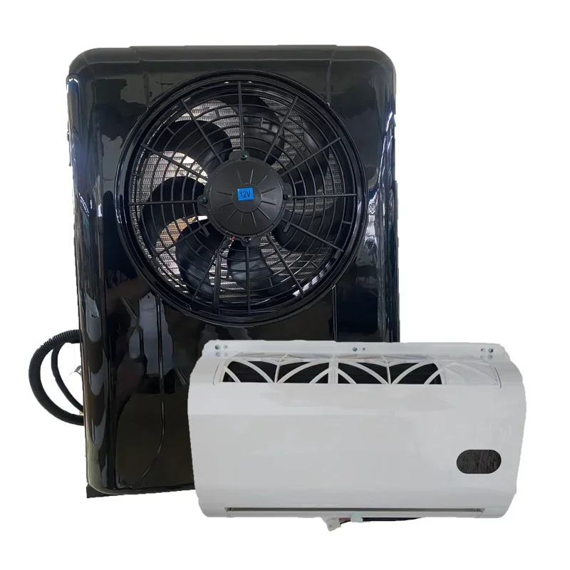 10000BTU 12V DC Backpack Sleeper Cabin Cooler 24v Dc 12 Volt Truck Roof Air Conditioner For Truck 2