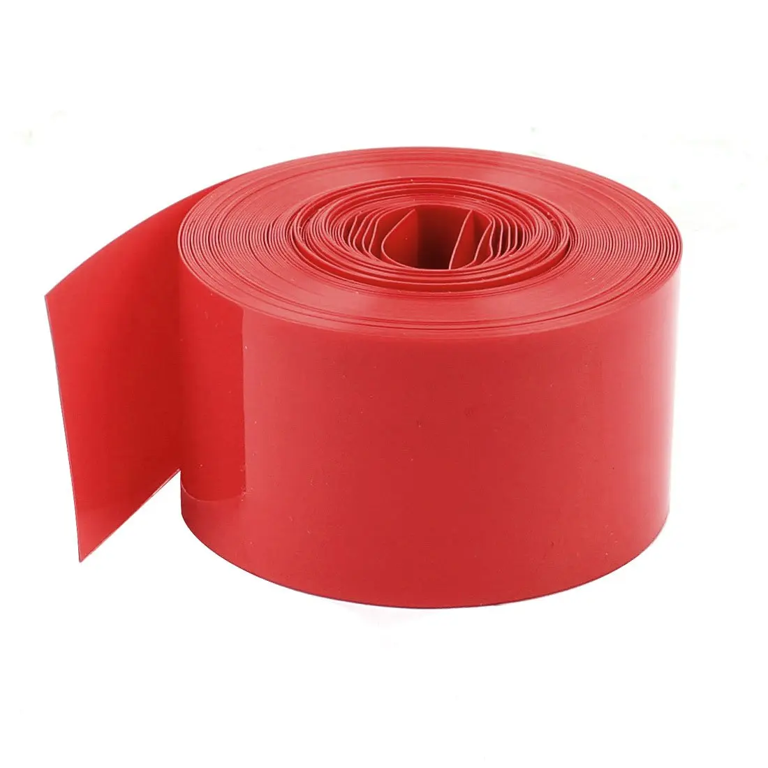 

Keszoox 16ft 5M Length 23mm Flat Width Red PVC Heat Shrinkable Tubing Wrap Heat shrink Cell Cover for 1 x AA Battery