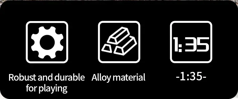 S5eb664ca3af645eb81656a03bca2ae85M Huina Nowy produkt Statyczna koparka zrzutowa Symulacja pojazdu inżynieryjnego 1:35 Dekoracja zabawek dla dzieci Bez pilota