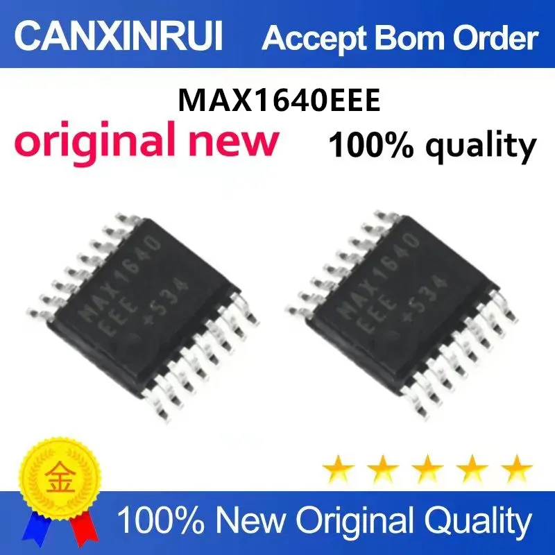 

Original New 100% quality MAX1640 MAX1640EEE MAX1640EEE+T Integrated circuit IC chip