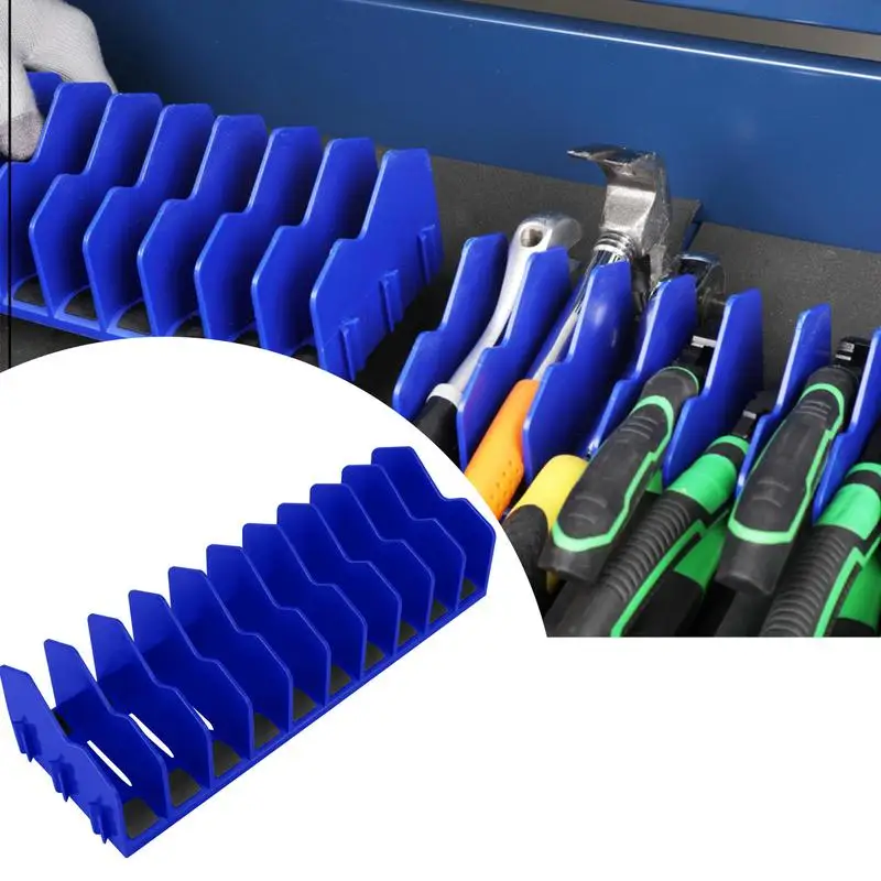 Plier Organizer Plier Holder Cutter Organizer 10Slot Pliers Drawer Toolbox Storage For Cutters Hammers Hand Tools