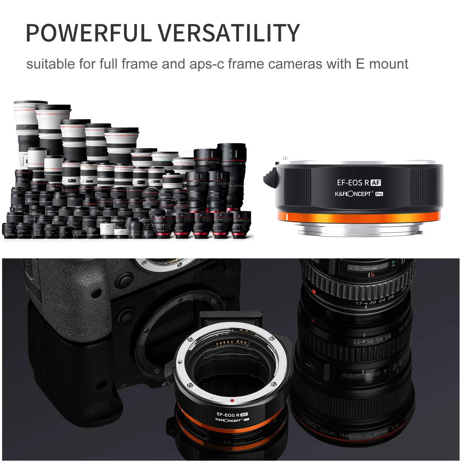 Aps C Canon Efs Lens On Full Frame Full Frame Efs Lenses K&F