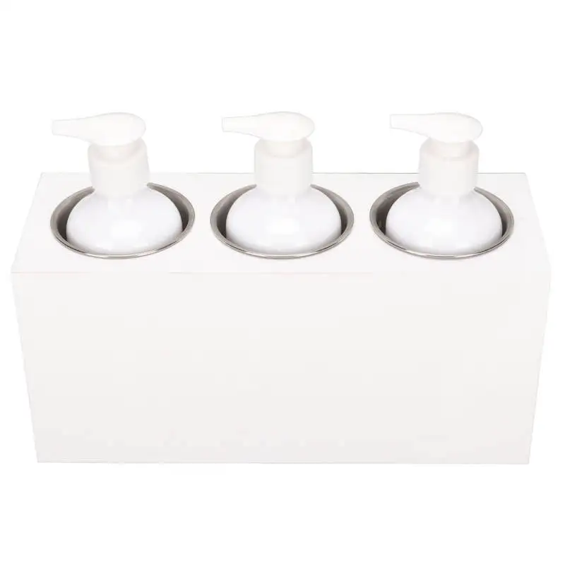3 Bottle Spa Warmer Adjustable 9 Temperature Mode With Timer Massage