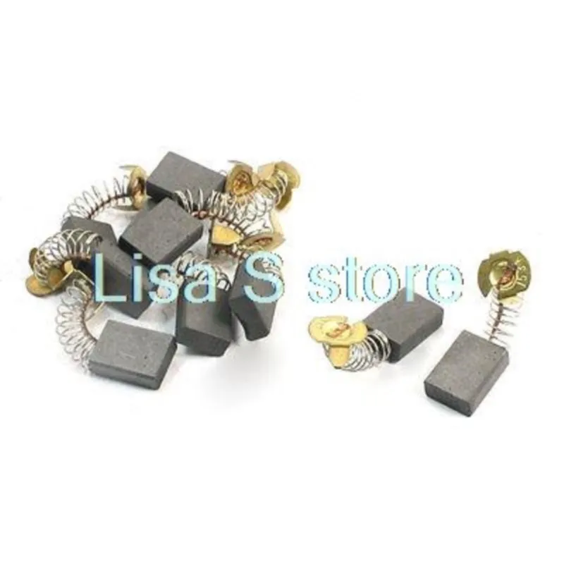 

10Pcs Spare Parts 153# Carbon Brushes 20 x 10 x 5mm for Makita Motor