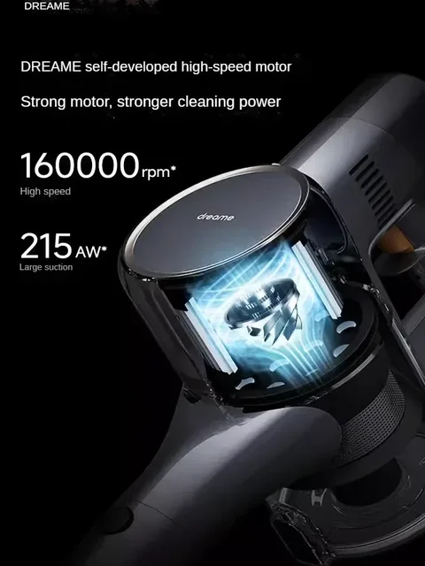 DREAME V16Pro Cordless Vacuum Cleaner Household Large Suction Green Light Dust Handheld Mite Removal Small Home Appliances 2