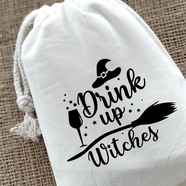 Drink Up Witches Halloween Party Favor Bags 3