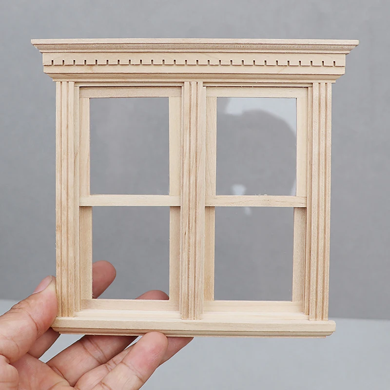Ventana En Miniatura Para Casa De Muñecas, Tradicional