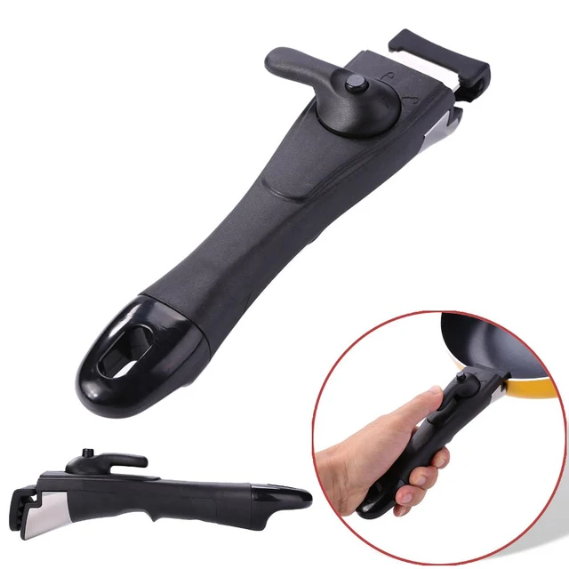 Removable Detachable Pan Handle Pot Dismountable Clip Grip Handle for  Kitchen Frying Pan Clamp Outdoor Tableware Tools