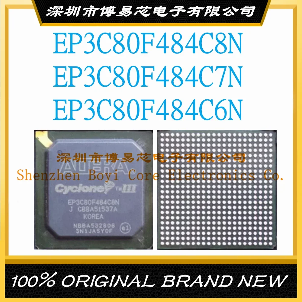 EP3C80F484C8N  EP3C80F484C7N  EP3C80F484C6N Package BGA-484 new original FPGA programmable gate array chip IC new original xc6slx4 2tqg144c xc6slx4 2tqg144i xc6slx4 tqfp144 gate array chipset