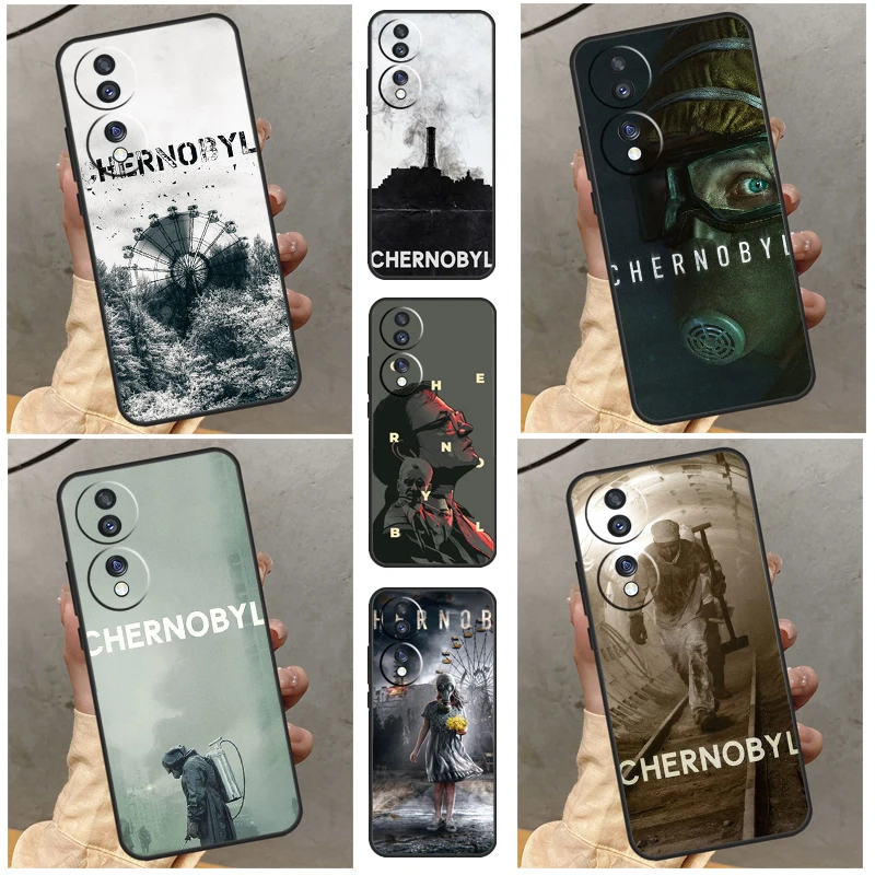 Custodia Serie Tv Cernobil Per Huawei P30 Pro P50 P20 P40 Lite P Smart 2019 Nova 5T Honor 50 70 X7 X8 X9 Cover