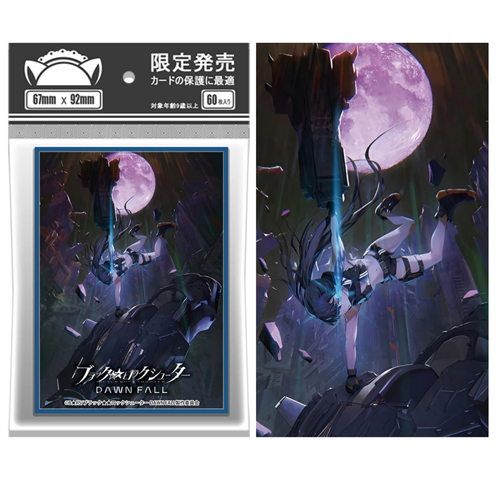 

60PCS 67x92mm Anime Card Sleeves Illustration Outer Protector Shield Card Cover for PKM PTCG MTG TCG Board Games Trading Cards