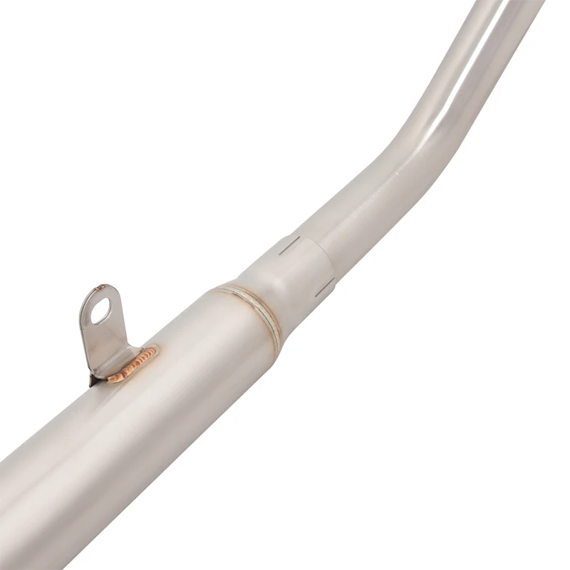 For LFFAN KPT200 19-22 KPM200 21-22 Motorcycle Exhaust Front Link Pipe Escape Link Pipe Connect Tuber Slip On 51MM Stainless - Image 5