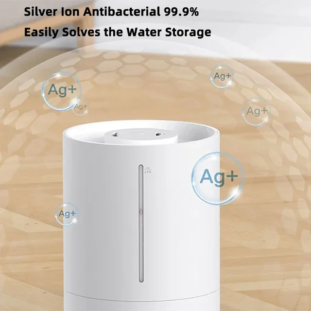 Xiaomi Mijia Humidifier 2 4L Large Capacity Water Tank Aromatherapy Function 300mL/h Humidification Smart Control Stylish Design 4