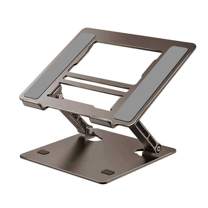 Laptop Stand For Desk Aluminum Notebook Support Riser Portable Computer